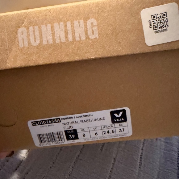 Veja Condor 2 Alveomesh in Natural Parme Size 39 - Picture 3 of 7